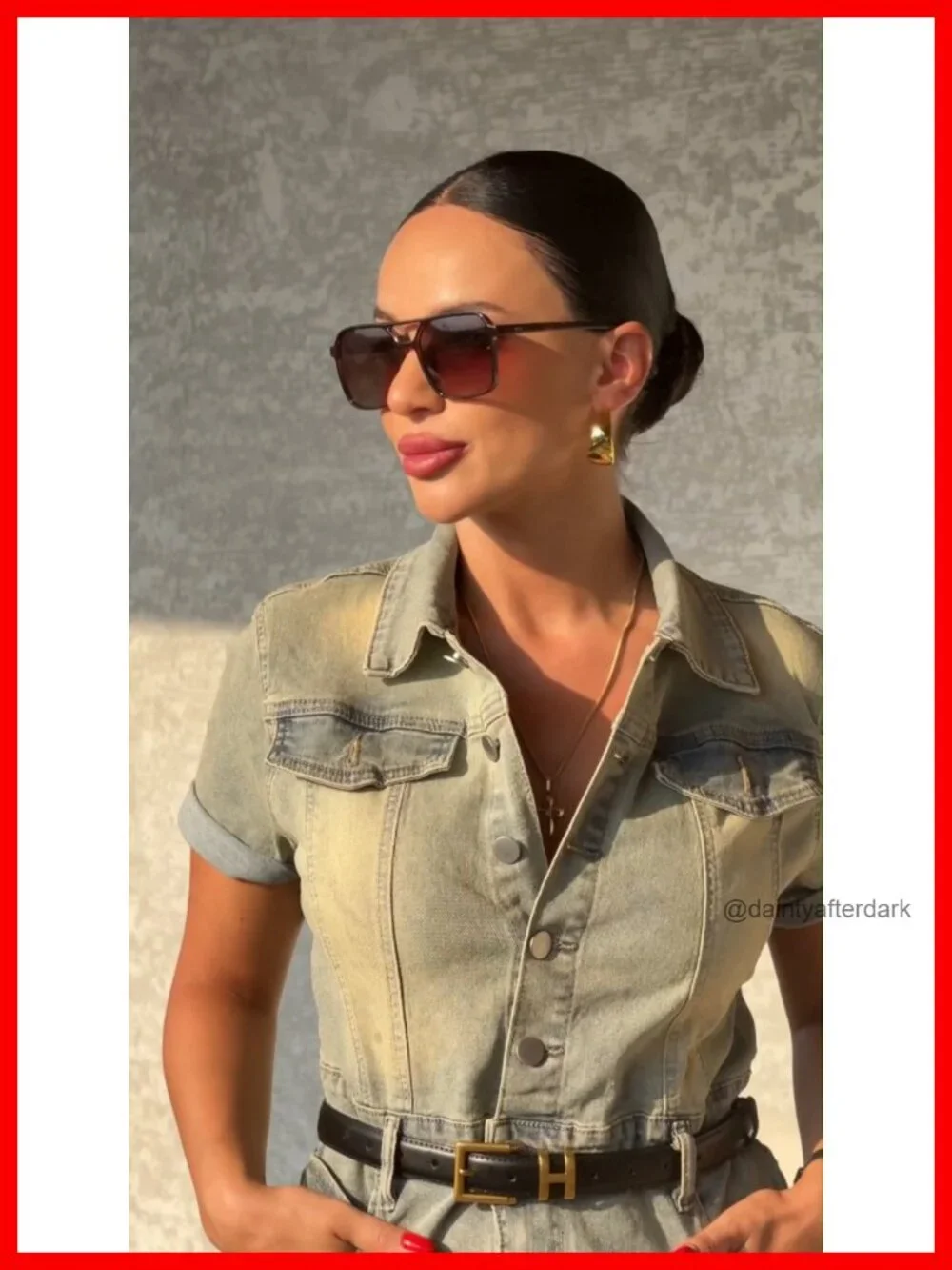 Square Aviator Sunglasses Women Men Retro Trendy UV Protection Shades